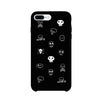 Skull Pattern Black Phone Case