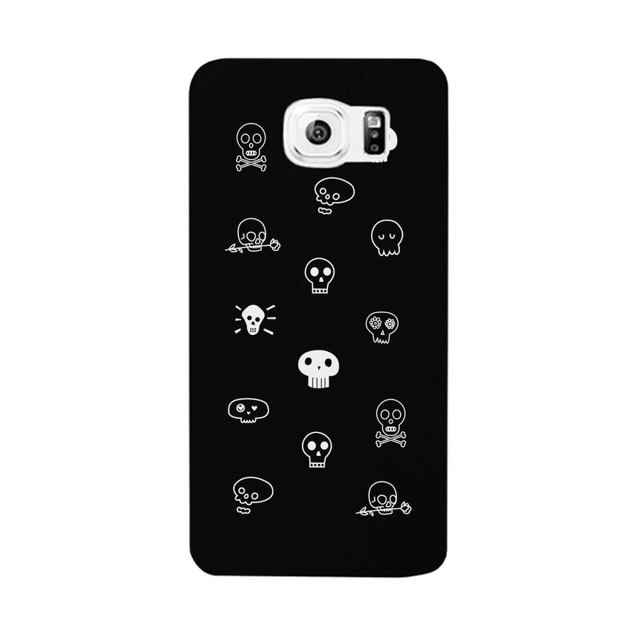 Skull Pattern Black Phone Case