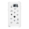 Skull Pattern White Phone Case