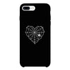 Heart Spider Web Black Phone Case