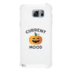 Pumpkin Current Mood White Phone Case