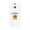 Pumpkin Current Mood White Phone Case