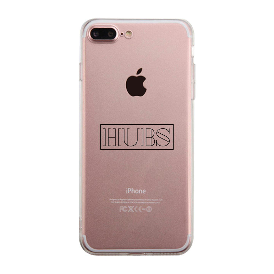 Hubs-Left Clear Phone Case