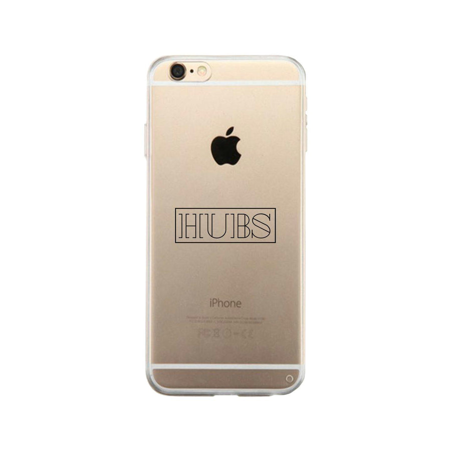 Hubs-Left Clear Phone Case