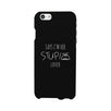 Her Stupid Lover-Left Black Phone Case