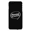 Married My Soulmate Black Phone Case