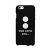 Will Never End-Right Black Phone Case