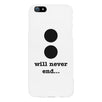 Will Never End-Right White Phone Case