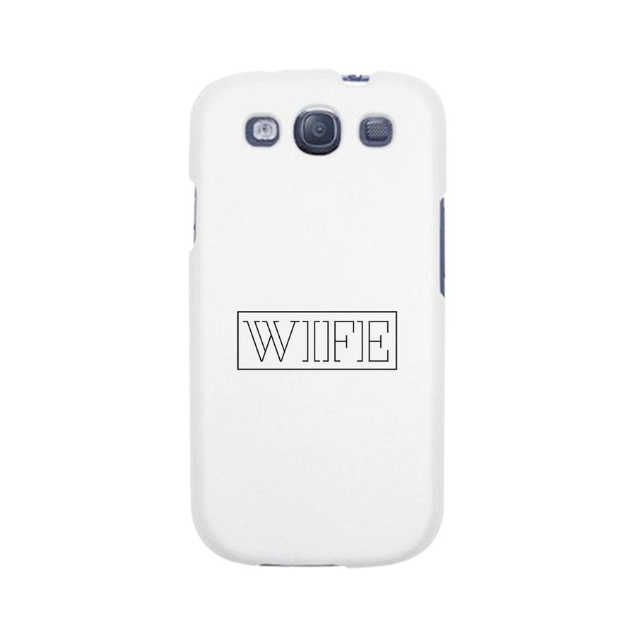 Wife-Right White Phone Case