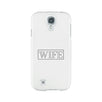 Wife-Right White Phone Case