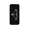 Bow And Arrow-Left Black Phone Case