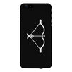 Bow And Arrow-Left Black Phone Case