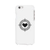 To Heart Target-Right White Phone Case