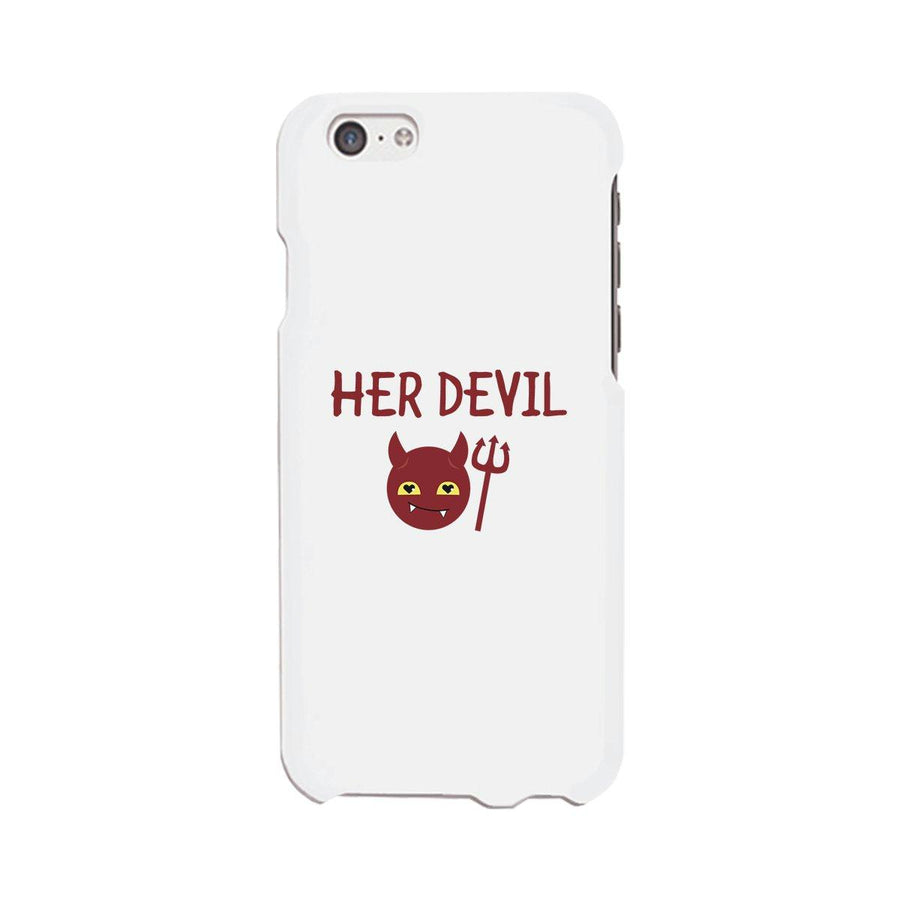 Her Devil-Left White Phone Case