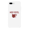 Her Devil-Left White Phone Case