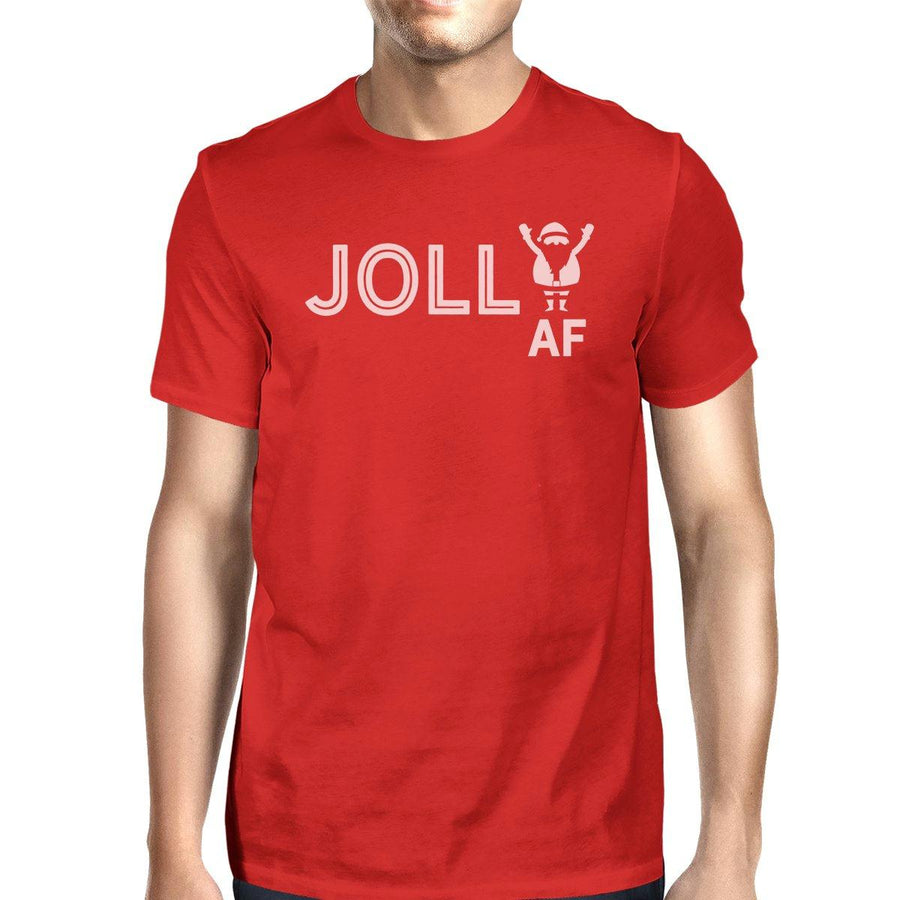 Jolly Af Mens Red Shirt