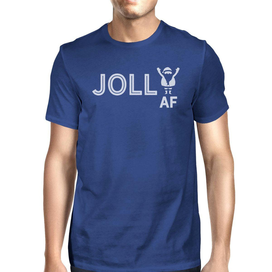 Jolly Af Mens Royal Blue Shirt