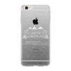 Winter Wonderland Clear Phone Case