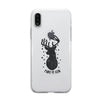 Make It Rein Vintage Reindeer Clear Phone Case