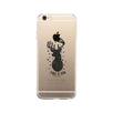 Make It Rein Vintage Reindeer Clear Phone Case