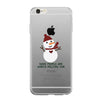 Some People Are Worth Melting For Snowman Clear Phone Case