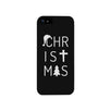 Christmas Letters Black Phone Case