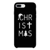 Christmas Letters Black Phone Case