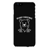 Bearry Christmas Bear Black Phone Case