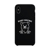 Bearry Christmas Bear Black Phone Case