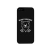 Bearry Christmas Bear Black Phone Case