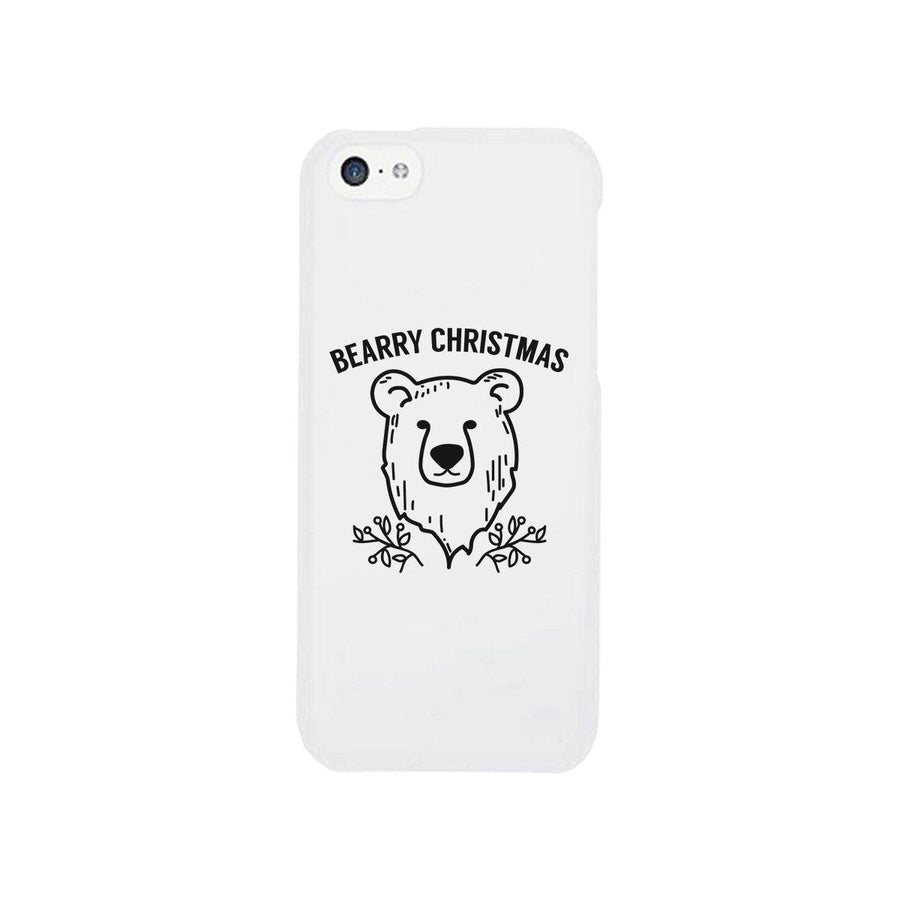 Bearry Christmas Bear White Phone Case