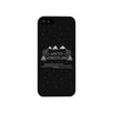 Winter Wonderland Black Phone Case