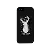 Make It Rein Vintage Reindeer Black Phone Case