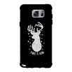 Make It Rein Vintage Reindeer Black Phone Case