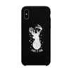 Make It Rein Vintage Reindeer Black Phone Case