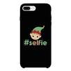 Hashtag Selfie Elf Black Phone Case