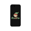 Hashtag Selfie Elf Black Phone Case