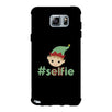 Hashtag Selfie Elf Black Phone Case