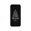 It's Time To Get The Trees Lit Black Phone Case