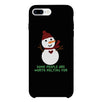 Some People Are Worth Melting For Snowman Black Phone Case