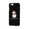 Some People Are Worth Melting For Snowman Black Phone Case