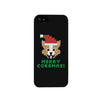 Merry Corgmas Corgi Black Phone Case