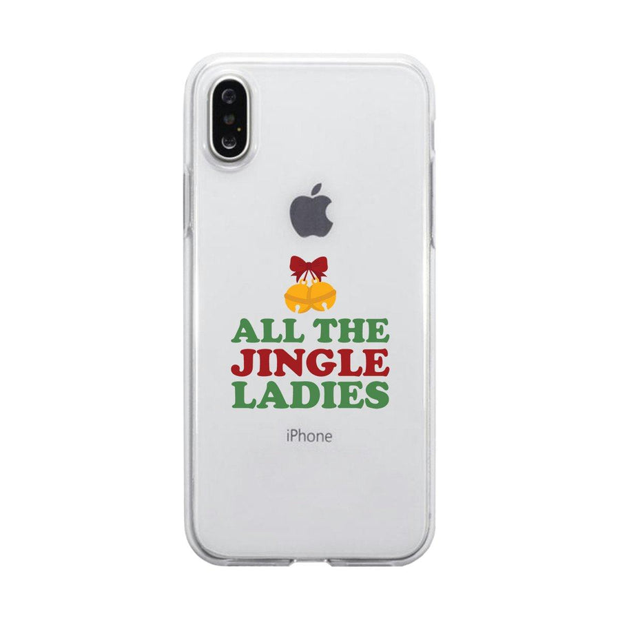 All The Jingle Ladies Clear Phone Case