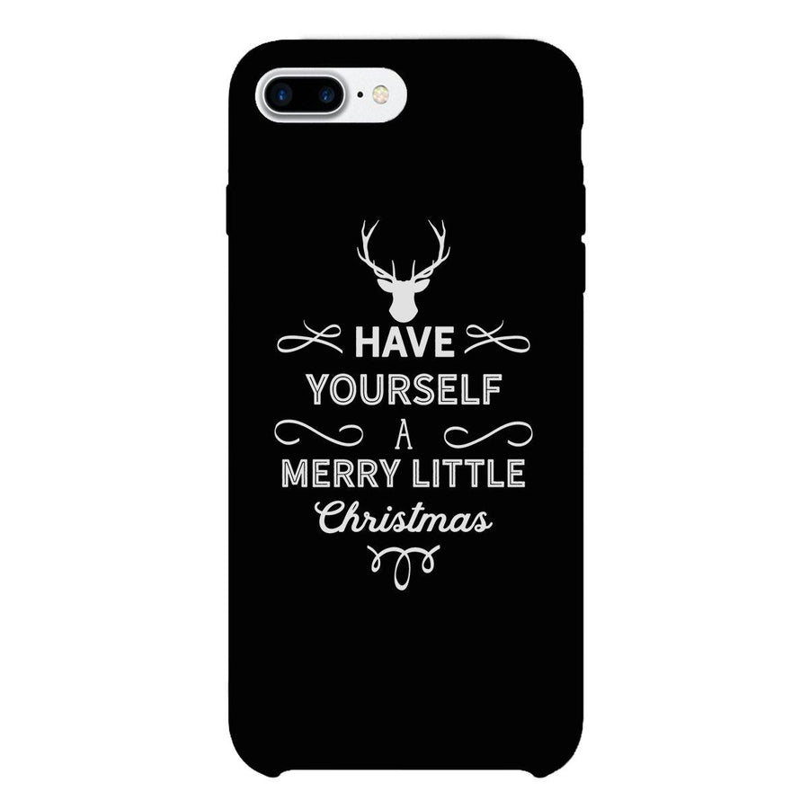 Have Yourself A Merry Little Christmas Black Phone Case