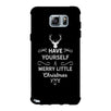 Have Yourself A Merry Little Christmas Black Phone Case