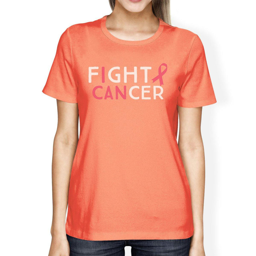 Fight Cancer I Can Womens Shirt