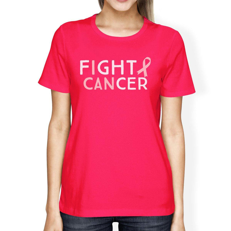 Fight Cancer I Can Womens Shirt