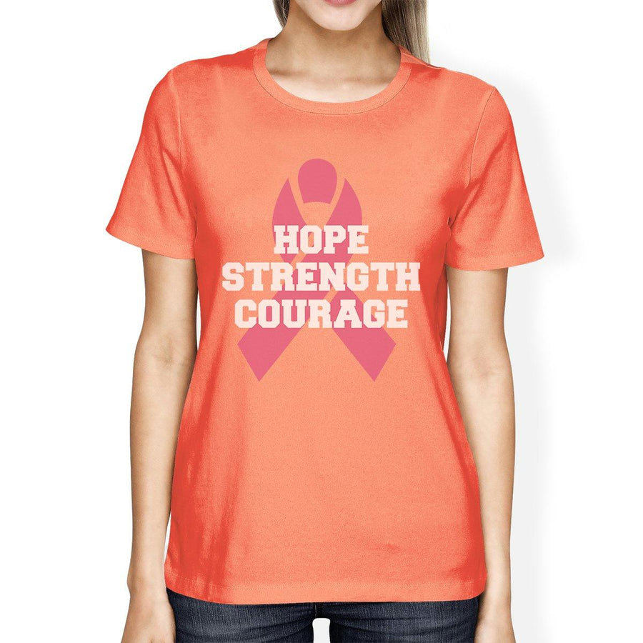 Hope Strength Courage Womens Shirt