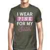 I Wear Pink For My Sister Mens Shirt