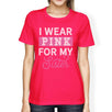 I Wear Pink For My Sister Womens Shirt